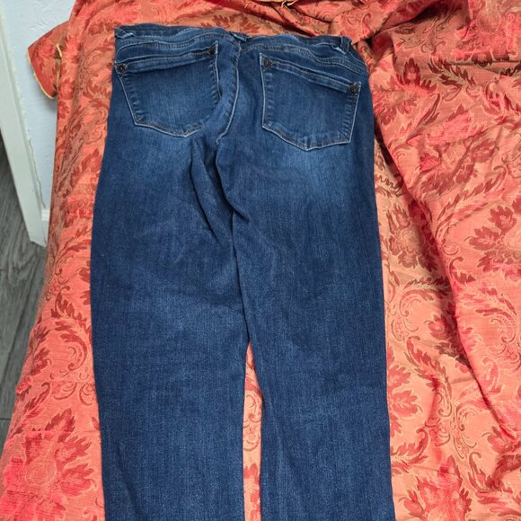 Wit & Wisdom Skinny Ankle Jeans 0P – Dark Navy, Great Condition! - Picture 1 of 7